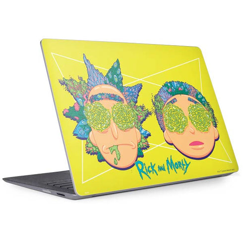 Adult Swim Rick and Morty Rick and Morty Portal Eyes Surface Laptop 2 Skin